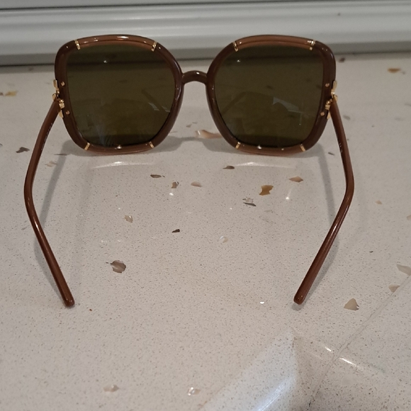 NWT Tory Burch Brown Frame Sunglasses - Picture 5 of 10